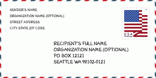Seattle, Washington Posta Kodu – Kodları