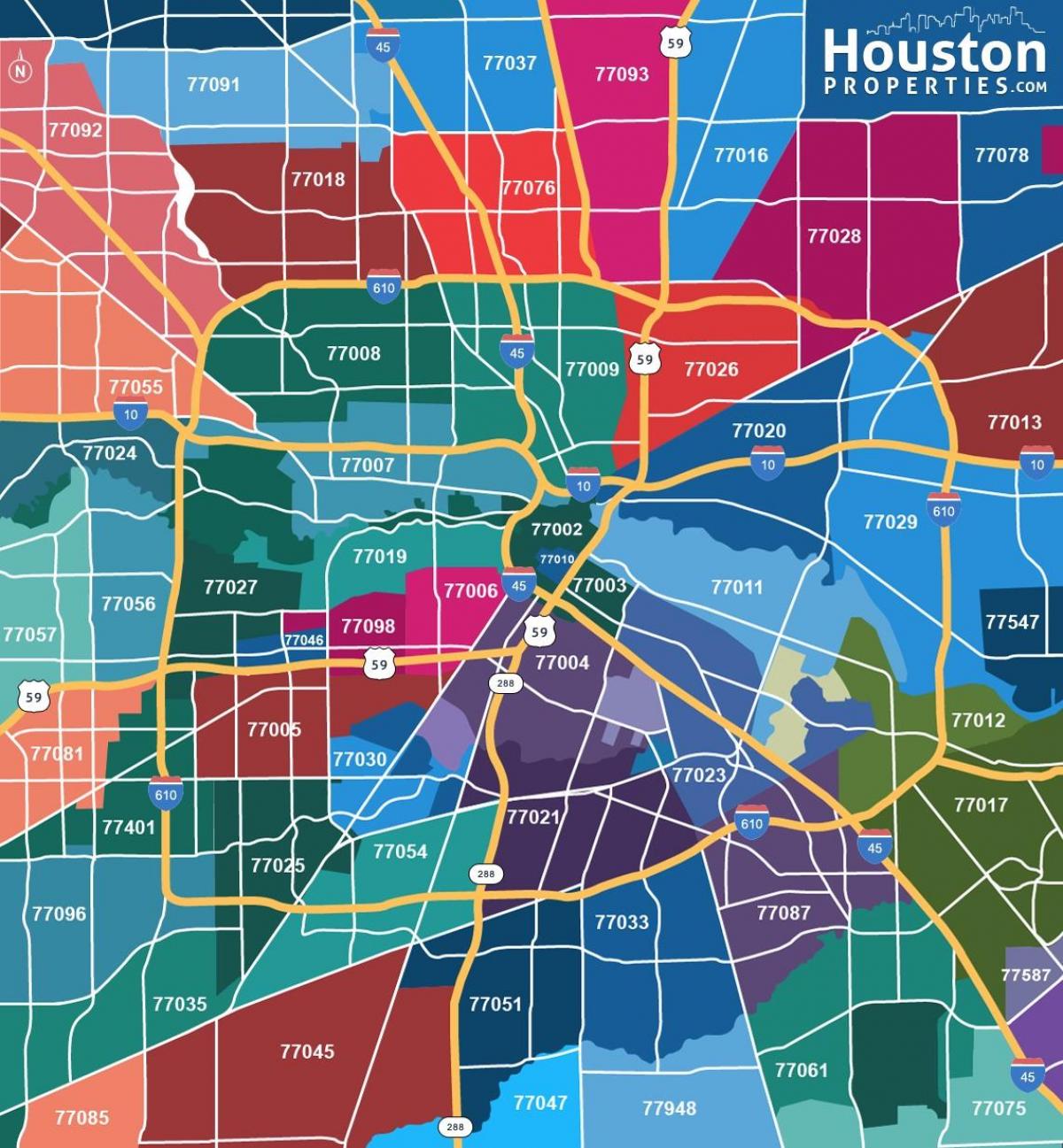 Houston, Texas Posta Kodu – Kodları Hakkında Bilgi